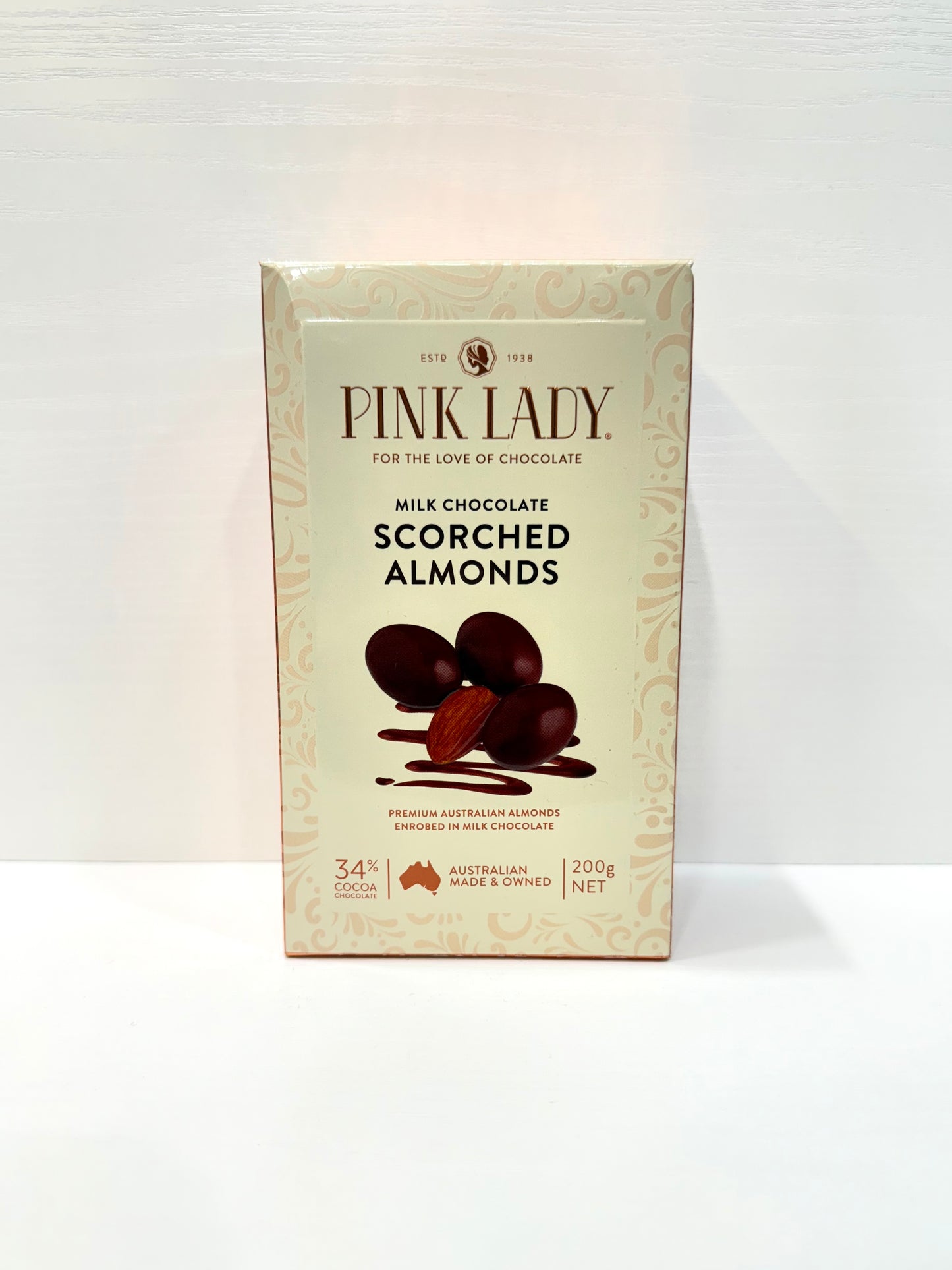 Pink Lady Milk Chocolate Scorched Almonds