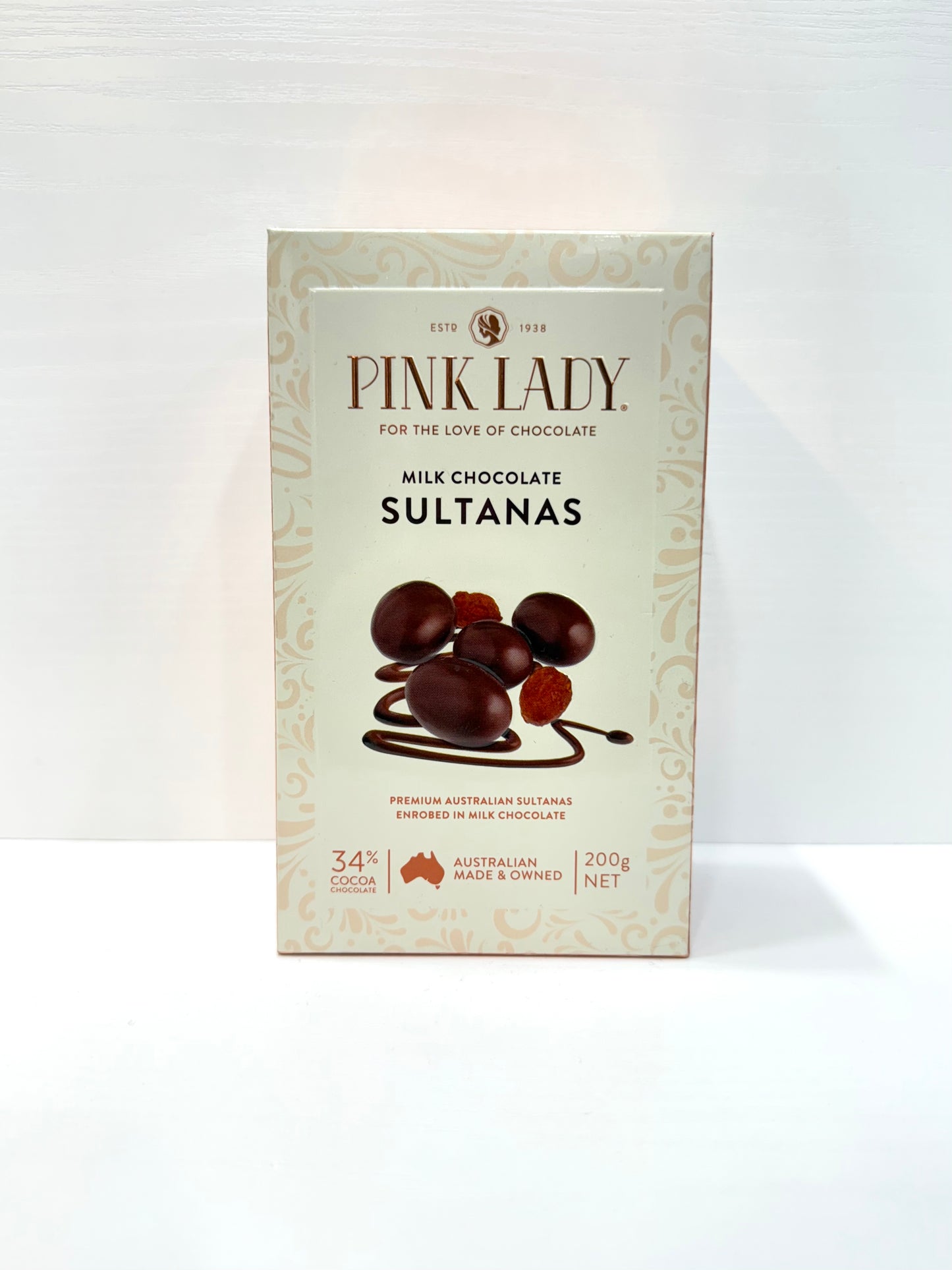 Pink Lady Milk Chocolate Sultanas