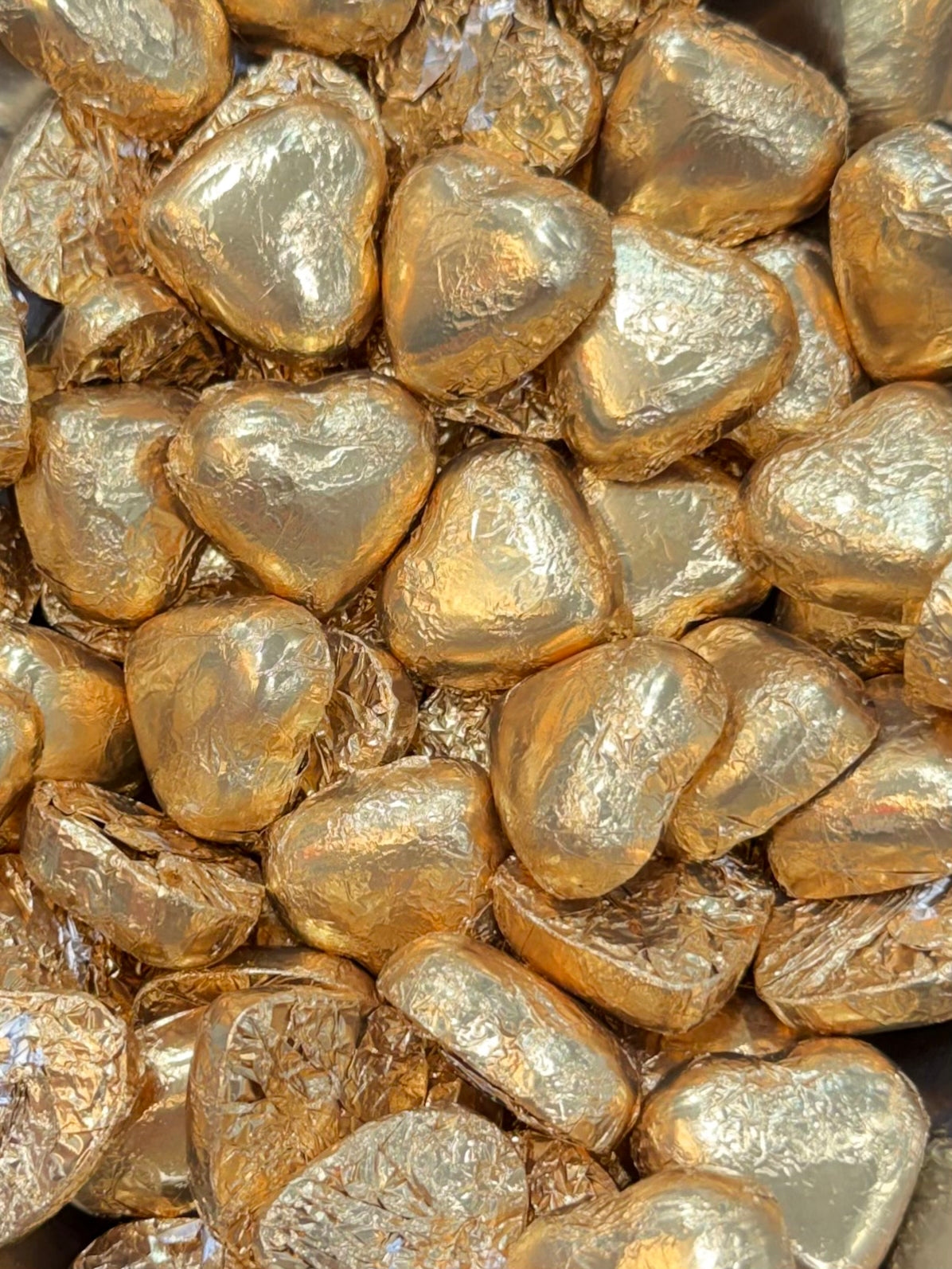 Gold Italian Hearts