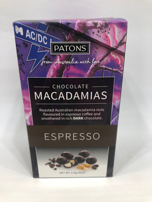 Patons Chocolate Macadamia Espresso Gift Box