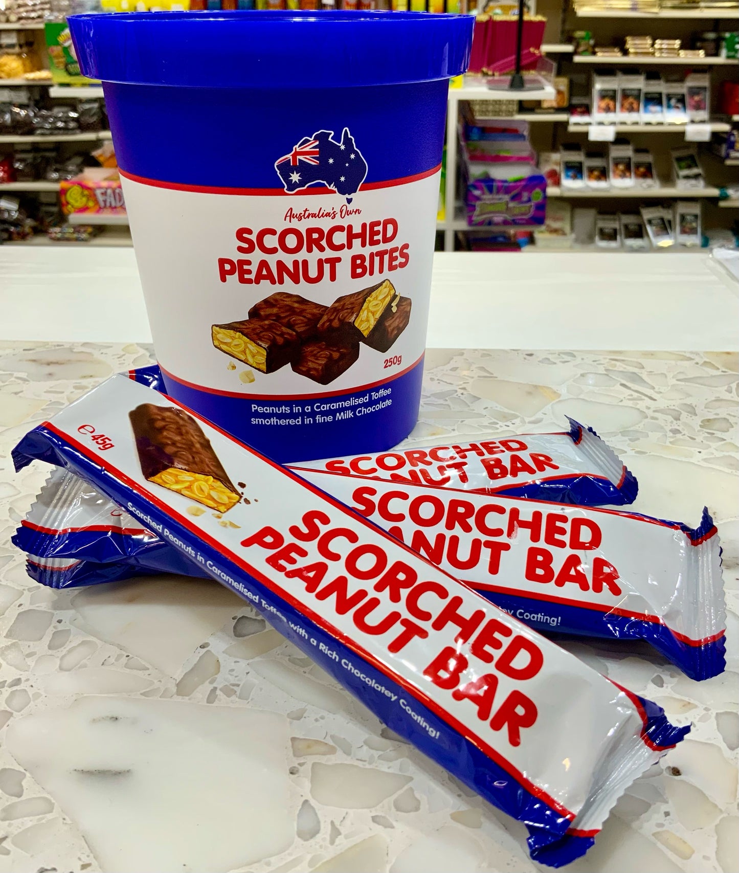 Scorched Peanut Bar