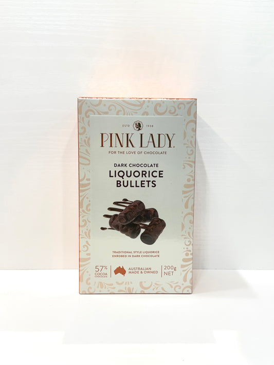 Pink Lady Dark Chocolate Bullets