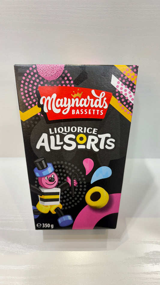 Maynards Bassetts Liquorice Allsorts Box