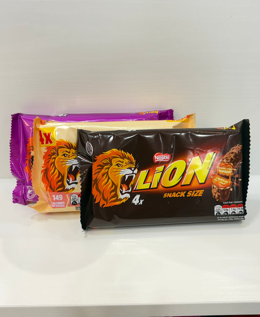 Lion Bar 4 Packs
