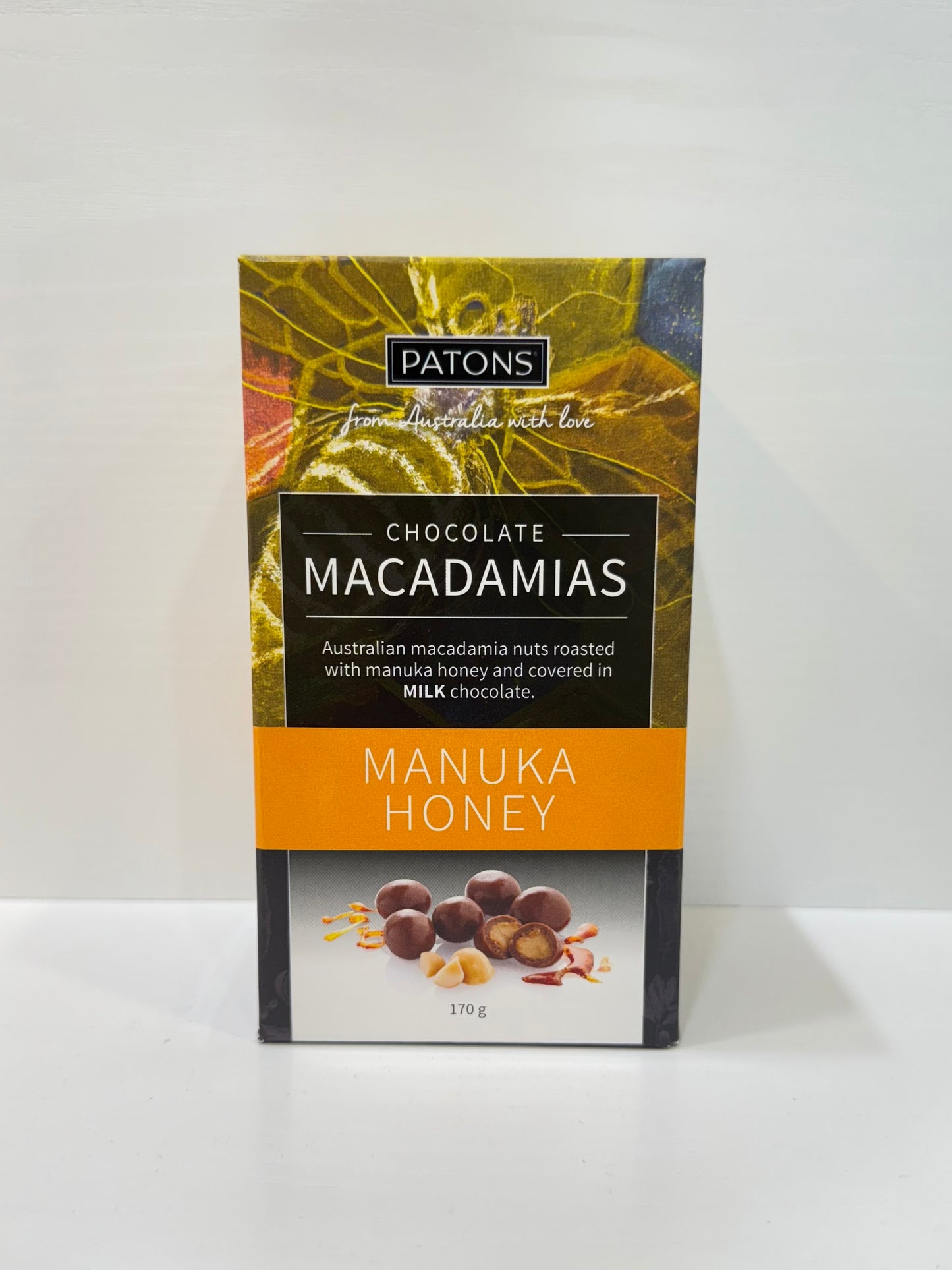 Patons Chocolate Macadamia Manuka Honey Gift Box