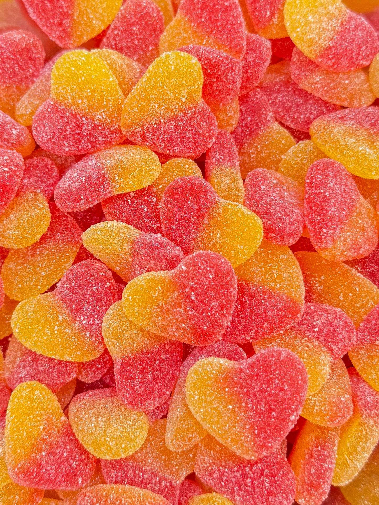Sour Peach Hearts