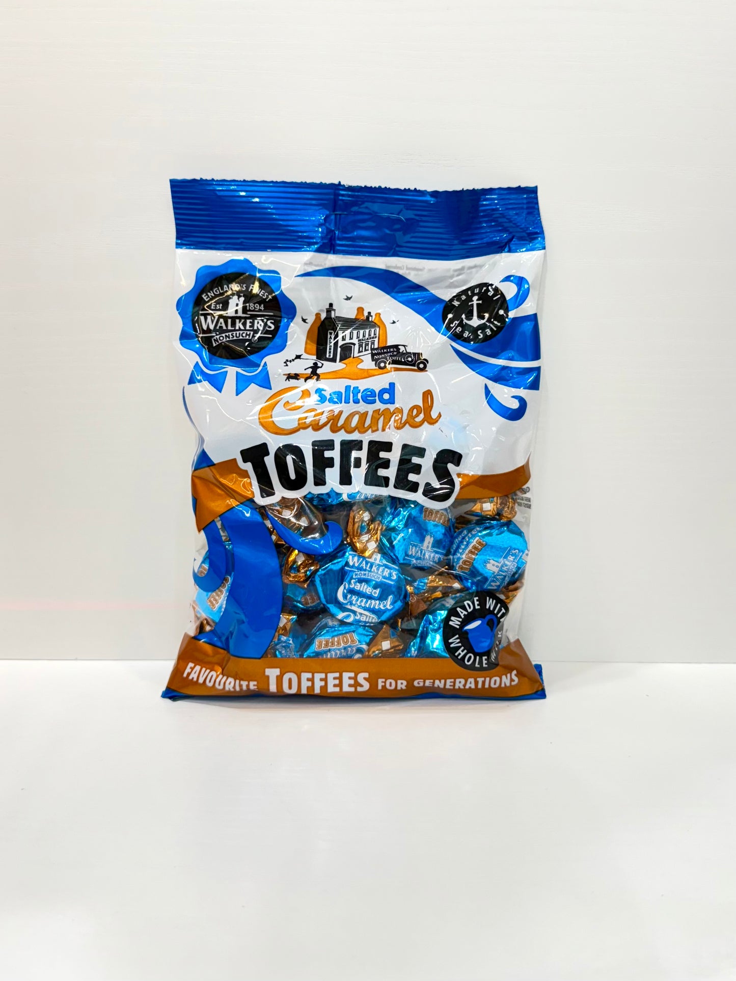 Salted Caramel Toffees