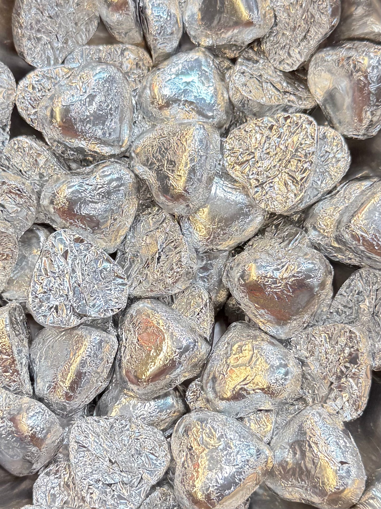 Silver Italian Hearts