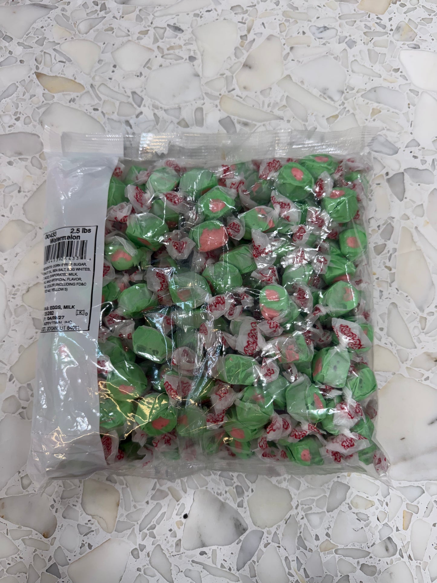 Salt Water Taffy Individual Flavours