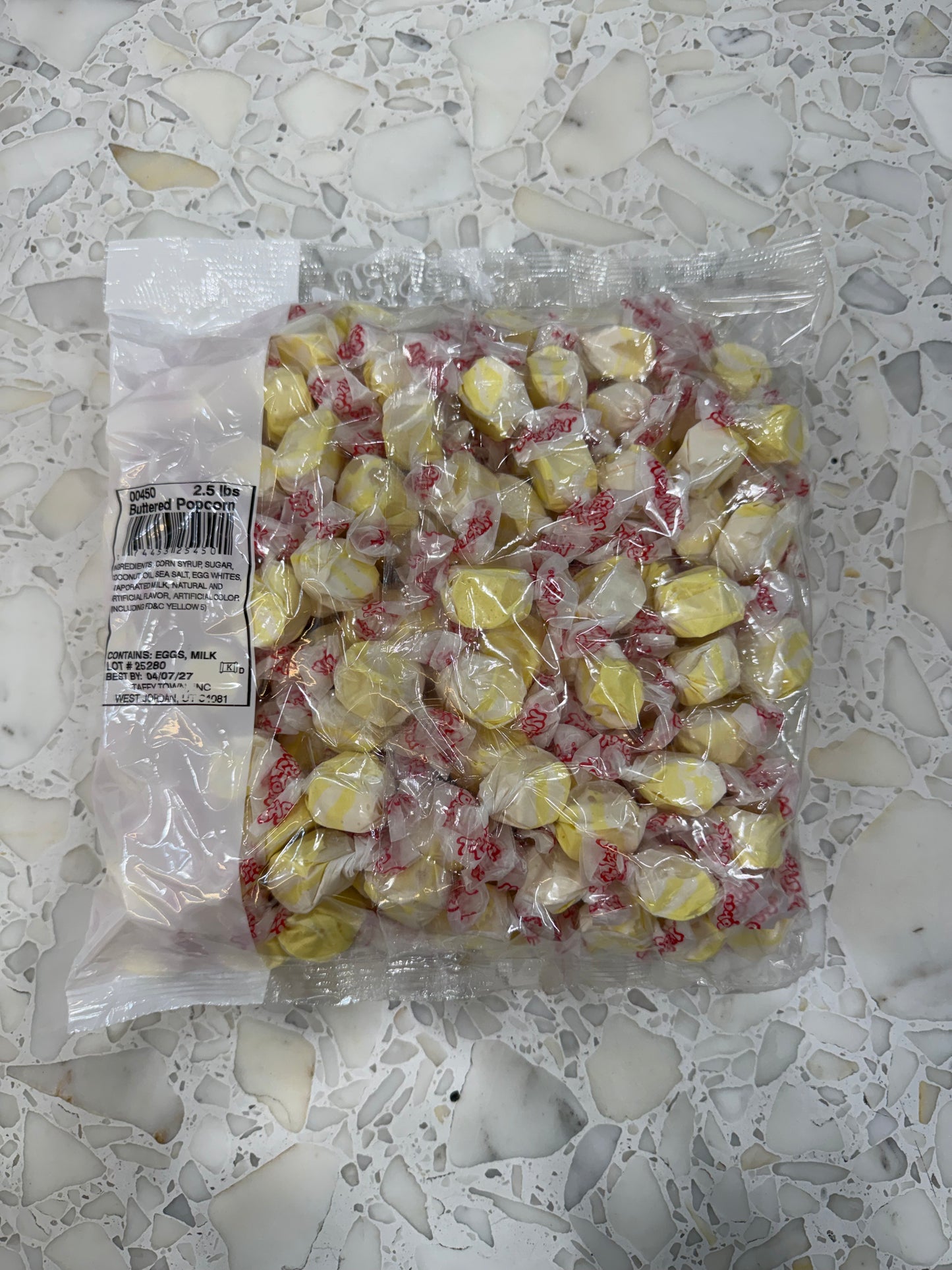 Salt Water Taffy Individual Flavours