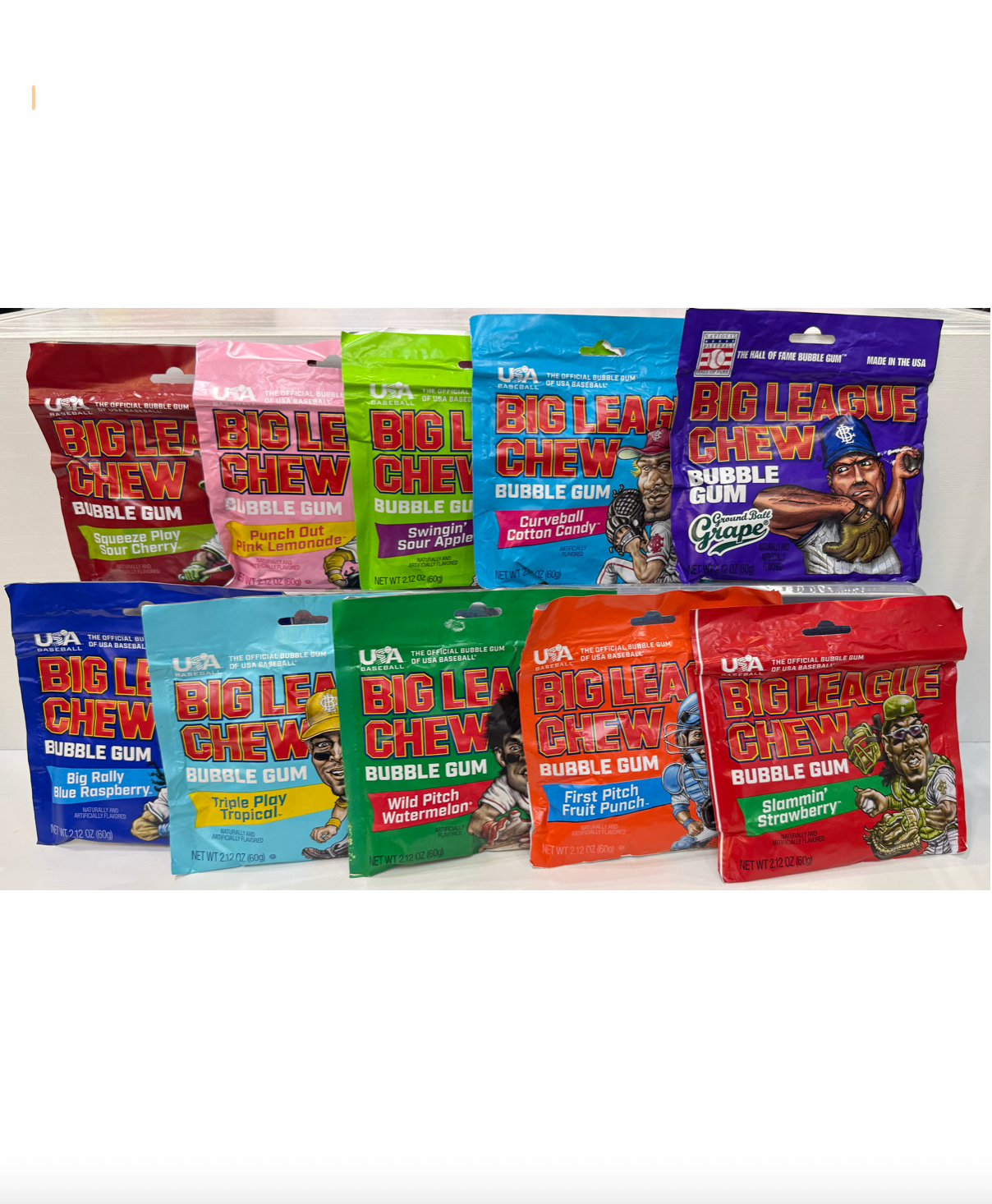 Big League Chew Bubble Gum