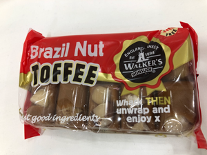 Walker's Brazil Nut Toffee 100g