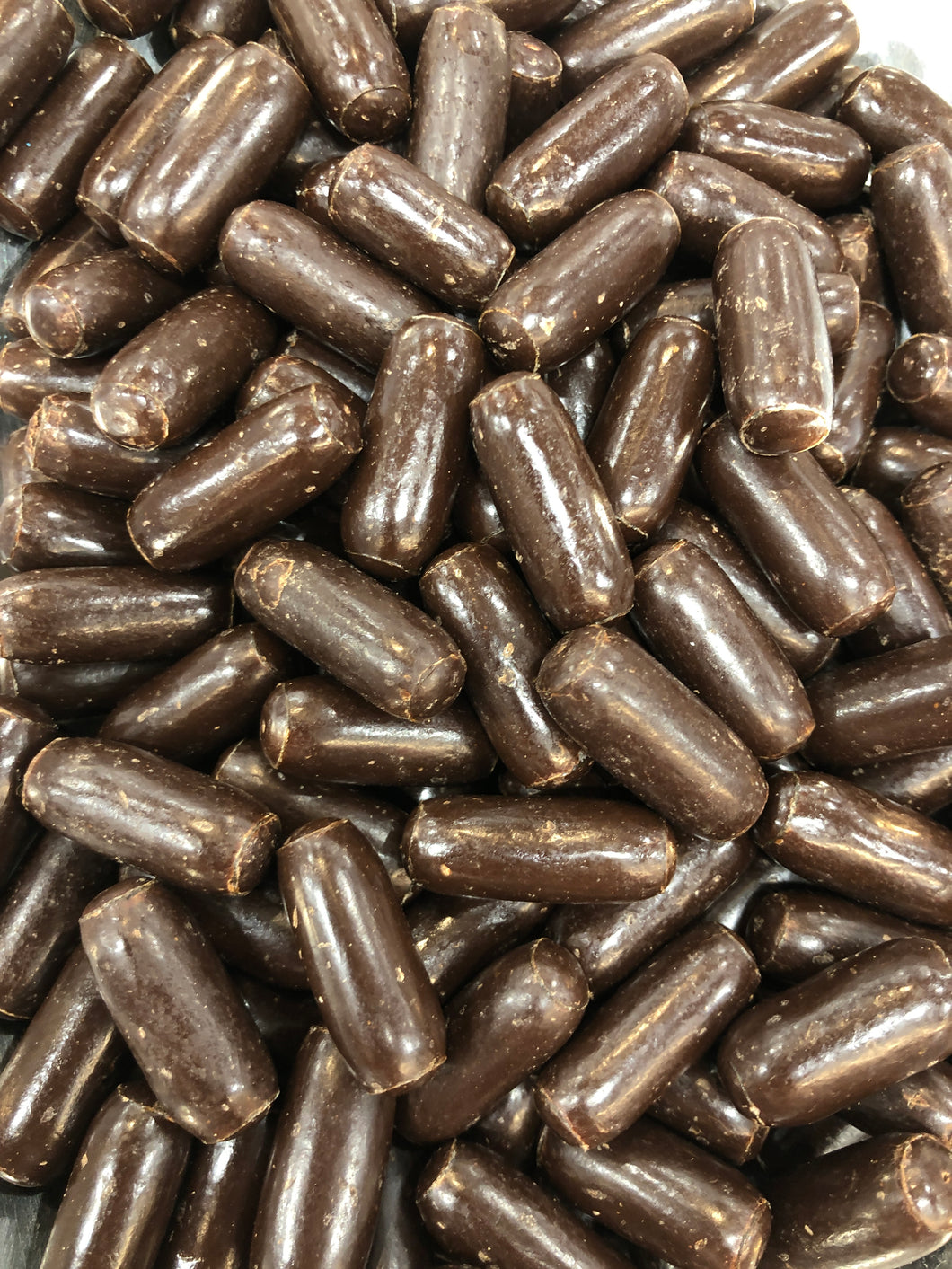Dark Chocolate Licorice Bullets