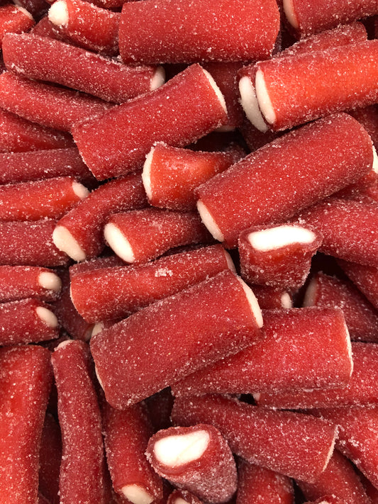 Sour Strawberry Blowpipes