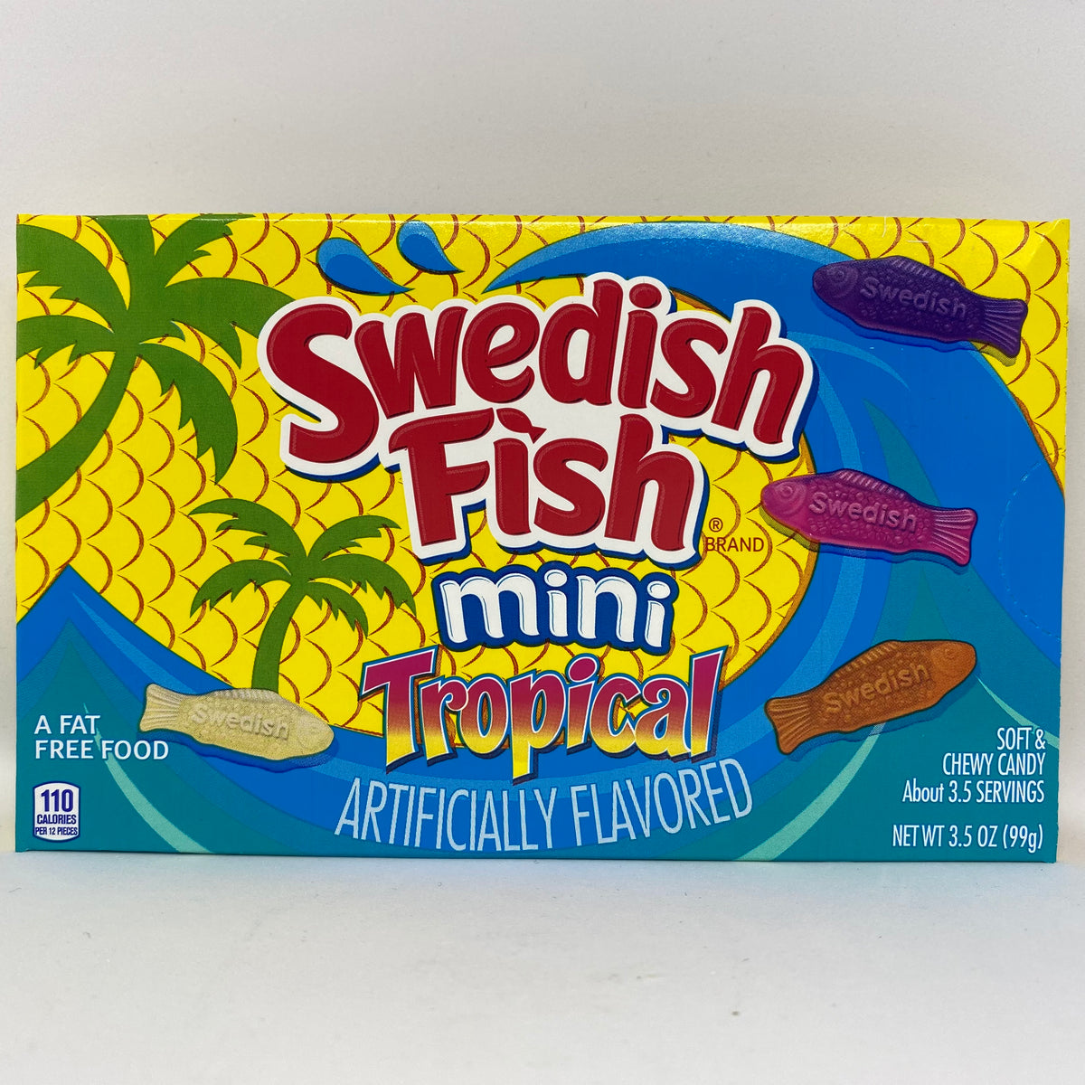 Swedish Fish Mini Tropical 99g Box – Lollyology
