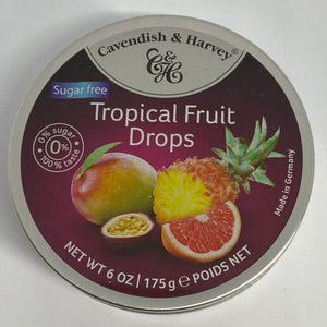 Cavendish & Harvey Sugar Free Tropical Fruit Drops